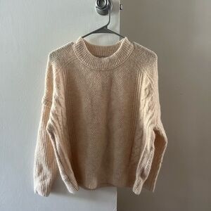 NWT Madewell Havener cable sweater